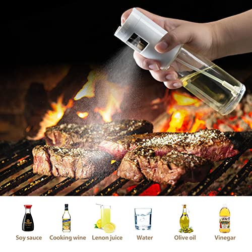 NA Oil Sprayer for Cooking, Food-grade Olive Oil Sprayer Mister Dispenser Bottle , 120ml Portable Oil Spritzer, Premium Kitchen Gadgets Widely used for Air Fryer, BBQ, Grilling