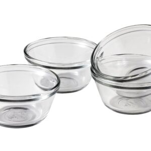 Anchor Hocking 6-Ounce Glass Custard Cups, Set of 4