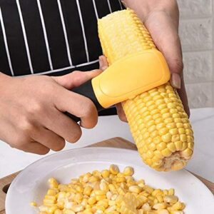 good grips corn peeler, corn stripper knife, kitchen corn cob remover serrated vertical blade remover