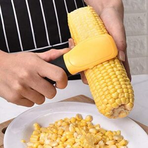 Good Grips Corn Peeler, Corn Stripper Knife, Kitchen Corn Cob Remover Serrated Vertical Blade Remover