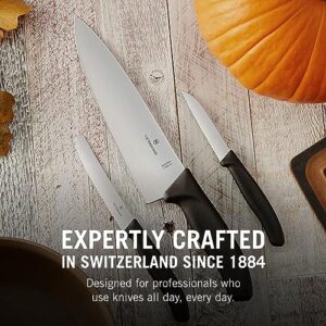 Victorinox Swiss Classic 8-Inch Chef's Knife with Straight-Edge Blade and Black Handle