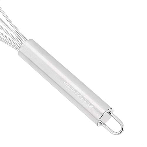 AmazonCommercial Stainless Steel Whisk, 12 Inch