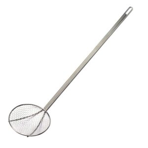 bayou classic 0196 36-in mesh skimmer perfect accessory for stockpots and fry pots silver