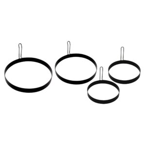 cuisinart cgr-400, size: 4 inch, 6 inch and 8 inch, ultimate griddle ring set, 4-piece