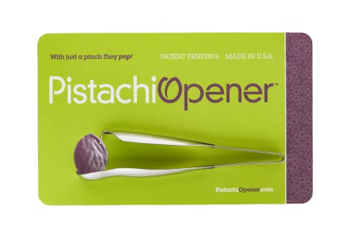 One PistachiOpener - (1) Pistachio Nut Opener - With just a pinch they POP!