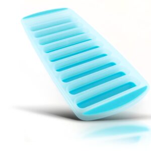 Meadow Lane Ice Stick/Cube Tray, Teal Blue, 1-Tray, Narrow and Long for Sports Bottles