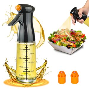 Rydowenna Olive Oil Sprayer For Cooking-Olive Oil Sprayer-Oil Spray-200ml Glass spray bottles Olive Oil Dispenser