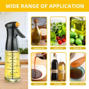 Rydowenna Olive Oil Sprayer For Cooking-Olive Oil Sprayer-Oil Spray-200ml Glass spray bottles Olive Oil Dispenser