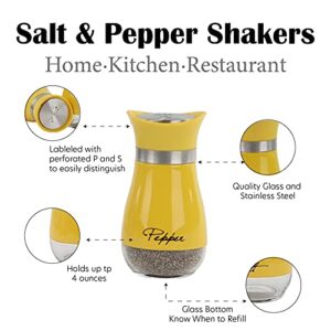 Basic Salt & Pepper Shakers - Yellow