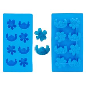 disney lilo & stitch silicone mold ice cube tray | makes 8 cubes