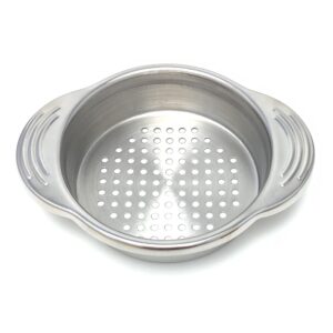 can strainer - tuna strainer - food grade 304 (18/8) stainless steel, dishwasher safe, food strainer, can colander, easy to clean, eco-friendly