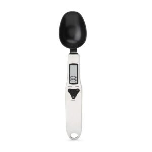 joyit digital spoon scale 500g/0.1g - stainless steel food measuring scale, small baking scale with lcd display