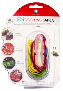 architec stretch cooking band, 2-inch, package 25, assorted colors