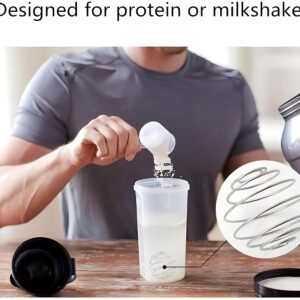 YOFAN 3 Pack Milkshake Protein Whisk Ball, 304 Stainless Steel Mixer Whisk