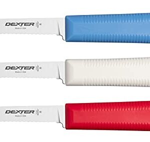 Dexter-Russell Sani-Safe S104SC-3RWC S104 Scalloped Paring Knife with Polypropylene Handle (Pack of 3)