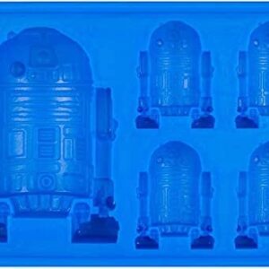 INKU Star wars silicone mold set Star wars ice and chocolate cubes: Stormtrooper, Darth Vader, X-Wing Fighter, Millennium Falcon, R2-D2, Han Solo, Boba Fett, Death Star