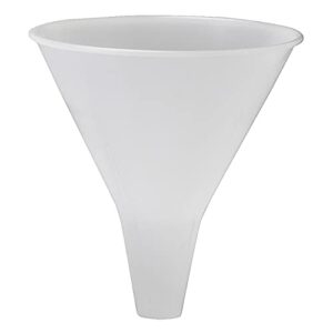 hutzler plastic funnel, 32-ounce wide, natural
