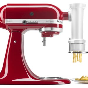 KitchenAid KSMPEXTA Gourmet Pasta Press Attachment with 6 Interchangeable Pasta Plates, White