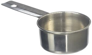 tablecraft 1/4 cup stainless steel measuring cup