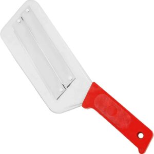 YukaBa Cabbage Kitchen Knife Slicer Chopper Shredder Sauerkraut Cutter Coleslaw Grater (Red-A)