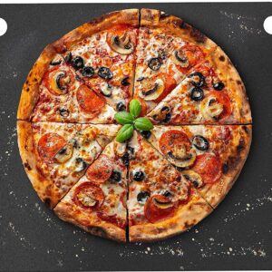 Primica Pizza Steel for Oven - Durable Steel as Alternative to Pizza Stone - High Quality Steel for BBQ Grill and Bakings (16" x 13.4")