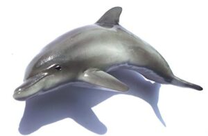 witnystore 3½" long dolphin 3d resin fridge magnet sea fish and marine mammal aquatic life animals refrigerator magnets decorative collectibles