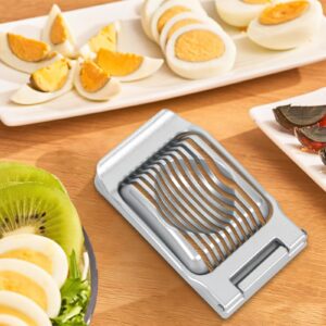 Egg Slicer,Egg Slicer for Hard Boiled Eggs Heavy Duty Strawberry Cutter - Egg Slicer for Hard Boiled Eggs Tomato Slicer Tool Mushroom Slicer Fruit Slicer Cutter