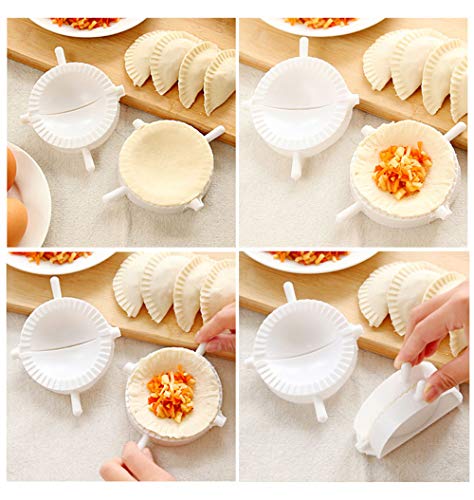 Dumpling Maker Dumpling Tools 5Packs with Different Sizes of Dumpling Mold, Perfect for Making Hand pies, Dumplings, Ravioli, Calzones, Dough Press 5.5/7.5/9.5/12/15.5cm