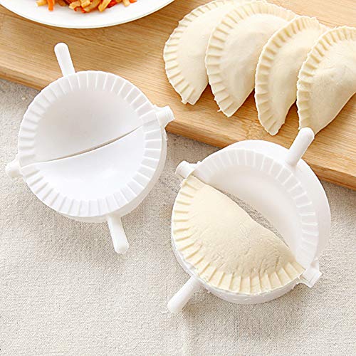 Dumpling Maker Dumpling Tools 5Packs with Different Sizes of Dumpling Mold, Perfect for Making Hand pies, Dumplings, Ravioli, Calzones, Dough Press 5.5/7.5/9.5/12/15.5cm