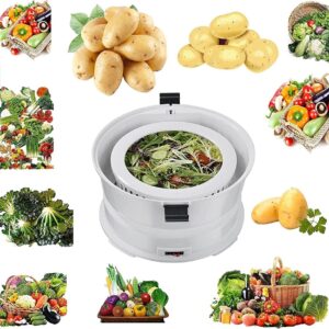 Electric Potato Peeler Automatic Rotary Rolling Peeler, Vegetable Dehydrator, Salad Rotating Machine Kitchen Peeling Tool