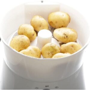 Electric Potato Peeler Automatic Rotary Rolling Peeler, Vegetable Dehydrator, Salad Rotating Machine Kitchen Peeling Tool