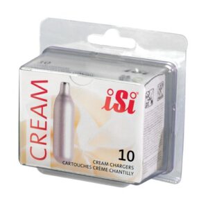 isi 10-pack n2o cream whipper chargers