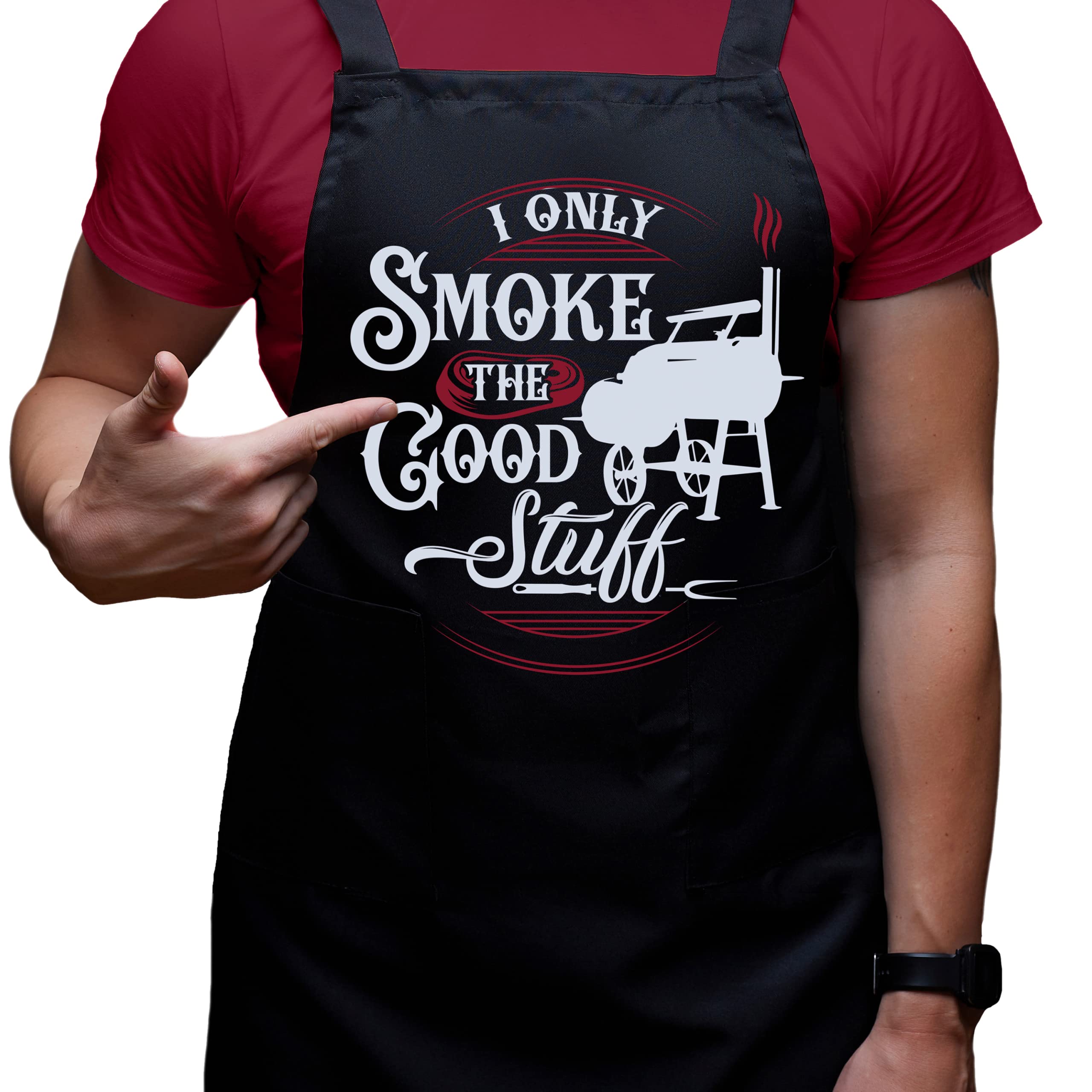 Fay People Cooking Aprons for Men - 4 Options; Funny Aprons for Men can be Mens BBQ Apron, Grill Apron or Mens Cooking Apron