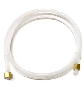 8ft shark industrial premium pex tubing ice maker water connector with 1/4" comp by 1/4" comp fitting
