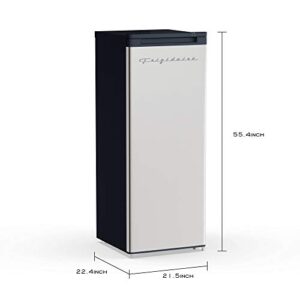 Frigidaire EFRF696-AMZ Upright Freezer 6.5 cu ft Stainless Platinum Design Series,Silver