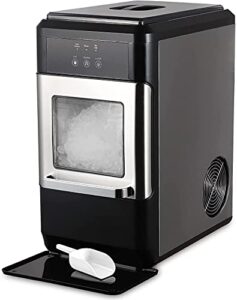 northair countertop nugget ice maker 44lbs per day with a ice scoop