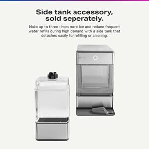 GE Profile Opal | Countertop Nugget Ice Maker | Portable Ice Machine Makes up to 24 lbs. of Ice Per Day | Stainless Steel Finish
