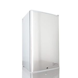 zloft mini fridge with freezer 3.2cu | portable mini fridge for bedroom, dorm refrigerator/dorm fridge, small refrigerator with freezer, mini refrigerator, small fridge rv refrigerators, white