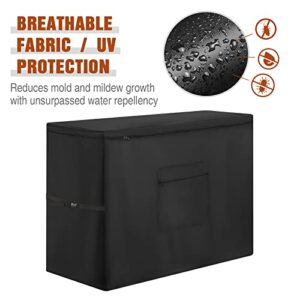 Hengme Chest Freezer Cover - Waterproof Dustproof Deep Freezer Covers,Fit for Midea Compact Chest Freezer 7.0 Cubic Feet Freezer Covers(33''Lx22.5''W x34''H)