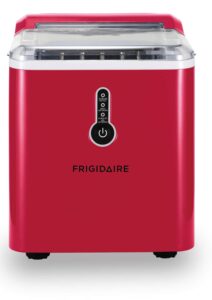 frigidaire efic102-red compact making machine, large portable ice maker, red, medium