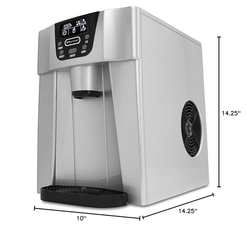 Whynter Silver IDC-221SC Countertop Direct Connection Ice Maker and Water Dispenser, One Size