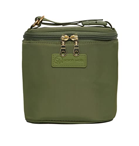 Sarah Wells Cold Gold Breastmilk Cooler with Ice Pack (Olive)