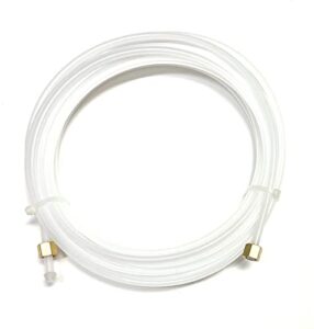 25ft premium pex tubing ice maker water connector with 1/4" comp by 1/4" comp fitting