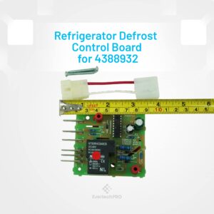 EvertechPRO 4388932 Refrigerator Defrost Control Timer Replacement for Whirlpool 2154958 2154985 2169267 2169269