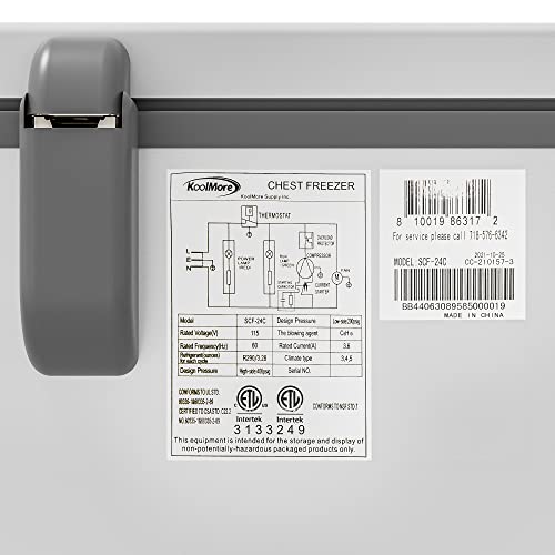 KoolMore Shadow-SCF-24C Freezer