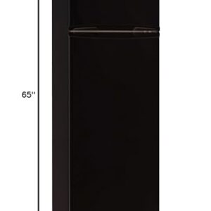 RCA RFR1085-BLACK Refrigerator, 10 cu ft, Black