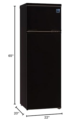 RCA RFR1085-BLACK Refrigerator, 10 cu ft, Black