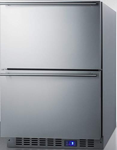Summit SPFF51OS2D Built-in Drawer Freezer, Stainless Steel