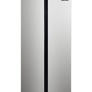 Hamilton Beach HBF2064 20.6 cu ft Counter Depth Full Size Refrigerator, Side Doors, Stainless