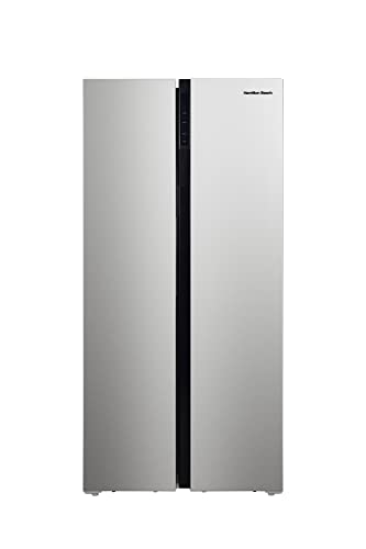 Hamilton Beach HBF2064 20.6 cu ft Counter Depth Full Size Refrigerator, Side Doors, Stainless